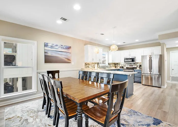 Gorgeous Beachfront House With Private Balcony Free Wifi & Ac Gulf Shores