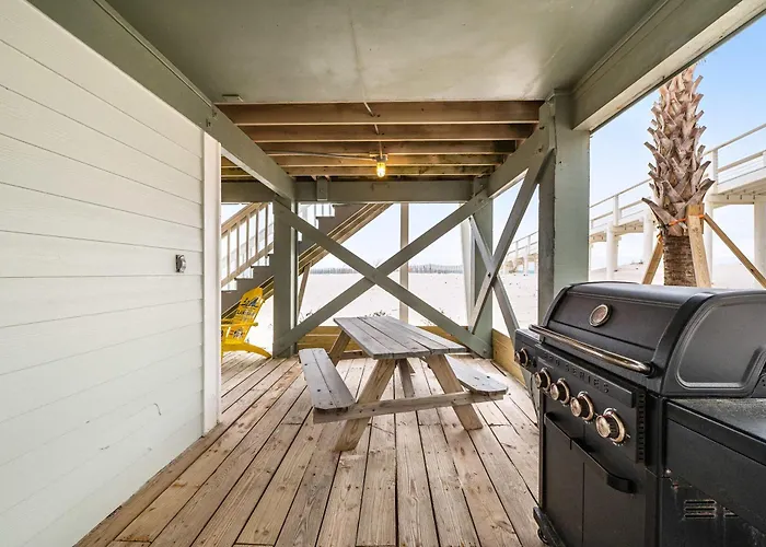 Gorgeous Beachfront House With Private Balcony Free Wifi & Ac *